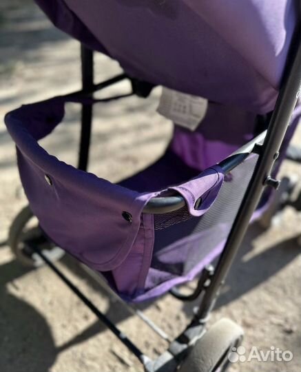 Прогулочная коляска babyton comfort purple
