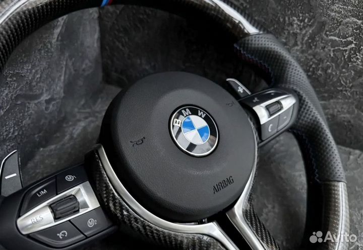 Руль BMW Карбон Анатомия E серия