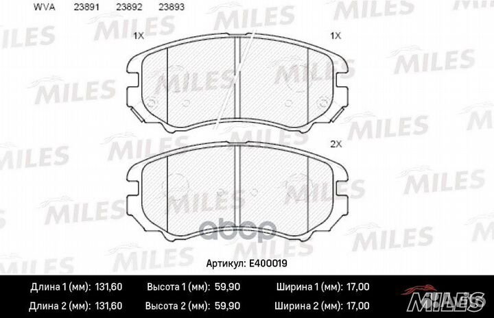 Колодки тормозные hyundai tucson/KIA sportage 0