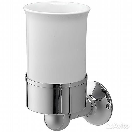 Devon New York Стакан с настенным держателем, кер