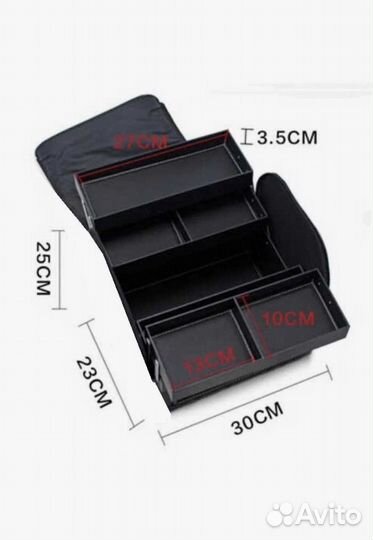 Бьюти-кейс красный лаковый для визажиста/стилиста