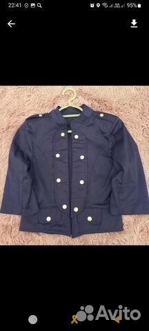 Школьный пиджак для девочек 122 128