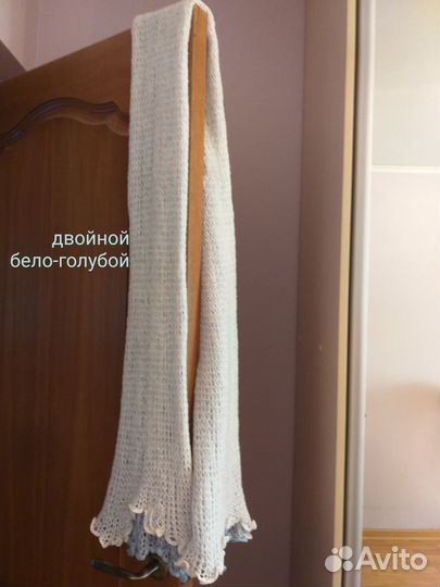 Женские шарфы,шапки,перчатки б/у