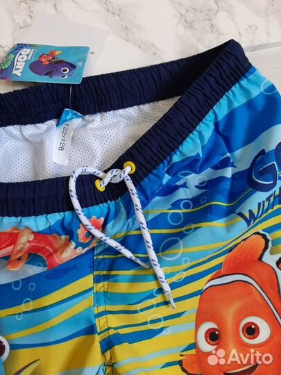 Новые пляжные шорт 98/104см; 122/128см
