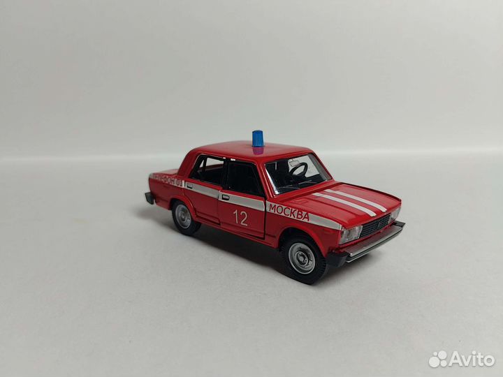 Ваз 2105 пожарная 1:43