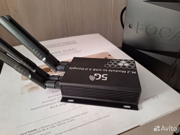 LTE 4G модем Fibocom L860-GL CAT16 с USB3 боксом