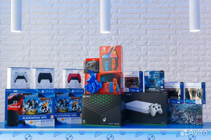 PS4 Slim 500 GB 1 Tb (новые) (Крм)