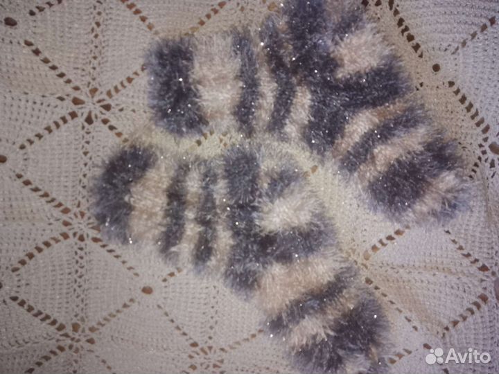 Носки ручной вязки шерстяные