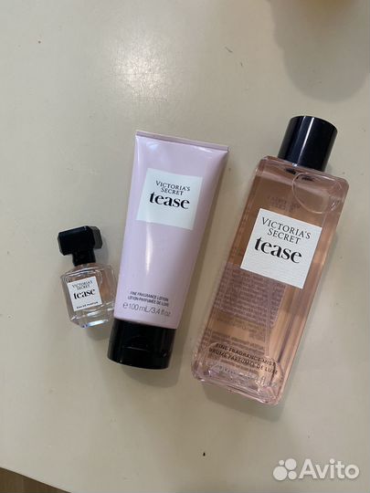Набор духи, спрей и крем для тела Victoria Secret