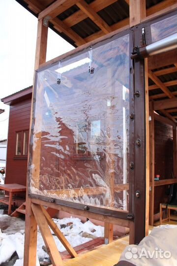 Мягкие окна тонированные