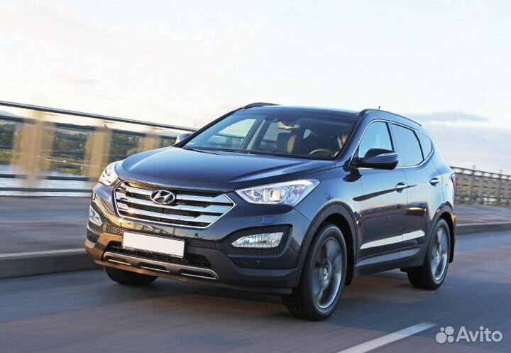 Штатная магнитола Hyundai Santa Fe 2012-2018