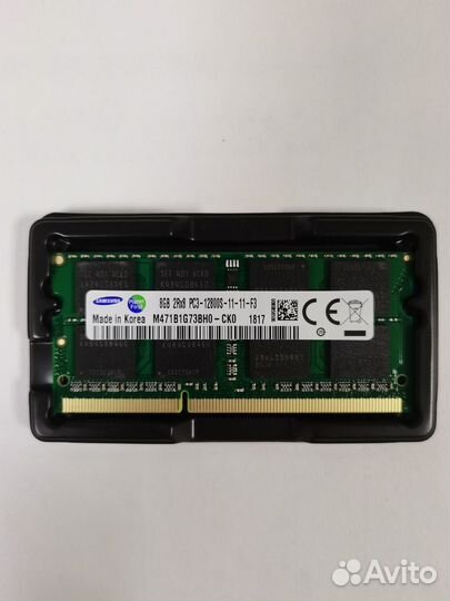 Оперативная память Samsung DDR3L 8Gb 1600 Mhz