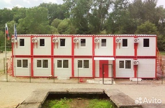 Модульные общежития для рабочих