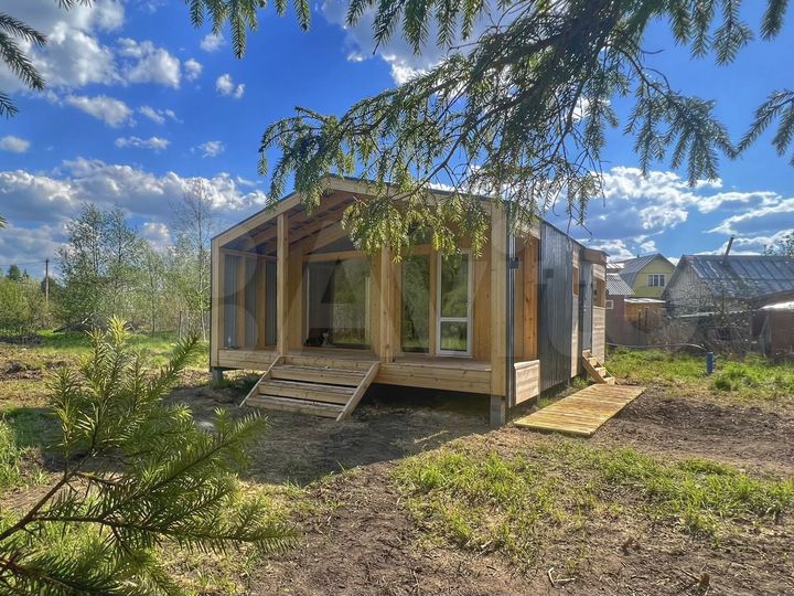 Дом 54 м² на участке 7 сот.