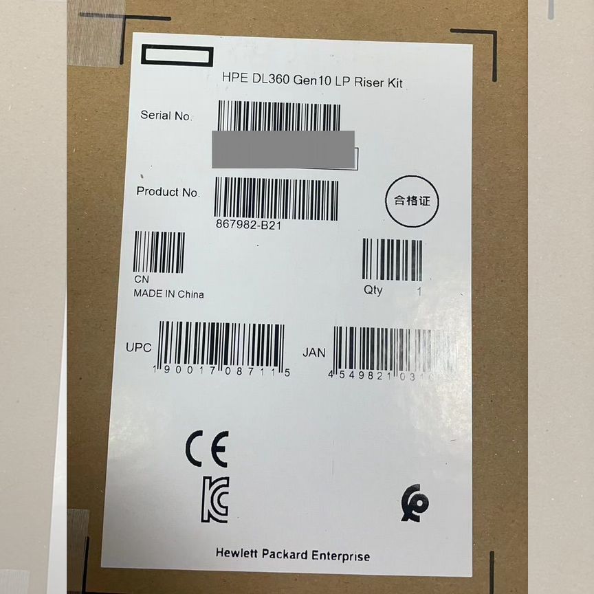 [DL360] Плата Hp G10 Riser 867982-B21 875539-001 Dl360