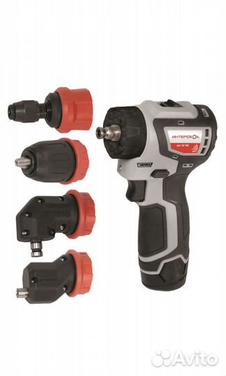 Дрель-шуруповерт безщеточный Интерскол комбимакс