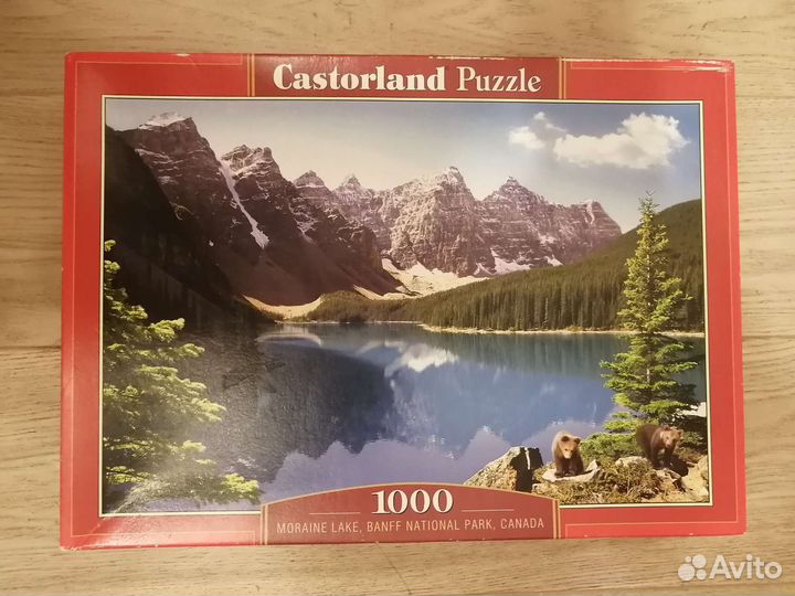 3 пазла по 1000 деталей Castorland и Step puzzle