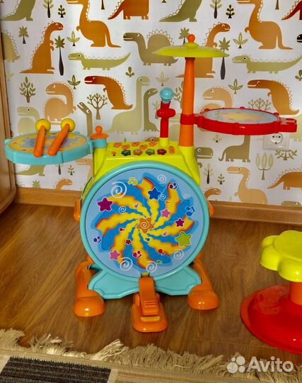 Барабанная установка со звуком