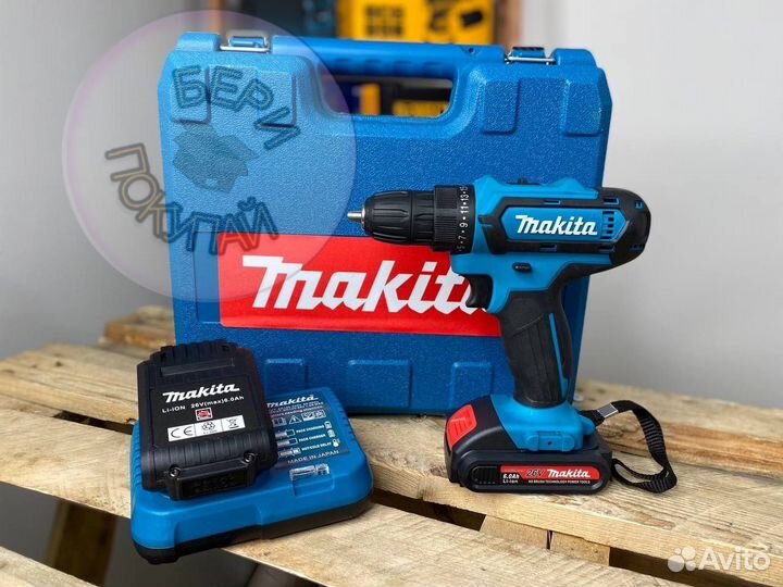 Шуруповерт makita 26v Набор