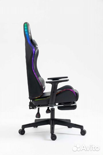 Шикарное игровое кресло с Led подсветкой
