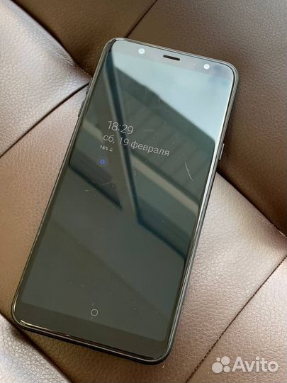 Смартфон Samsung A6 Plus 3/32 black