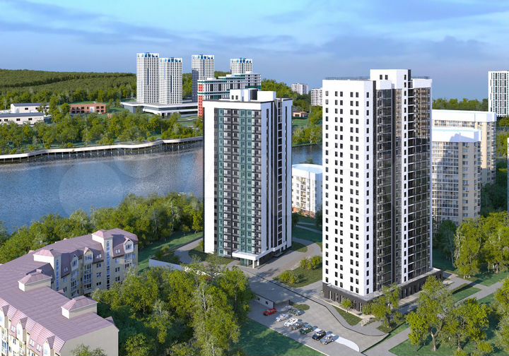 2-к. квартира, 77,9 м², 18/20 эт.
