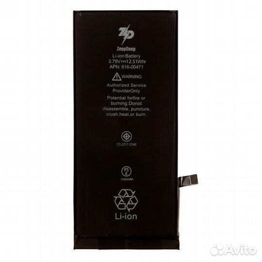 Аккумулятор ZeepDeep для iPhone Xr +12 увеличенной