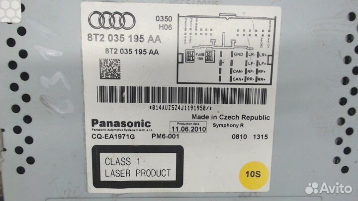 Магнитола Audi Q5, 2010