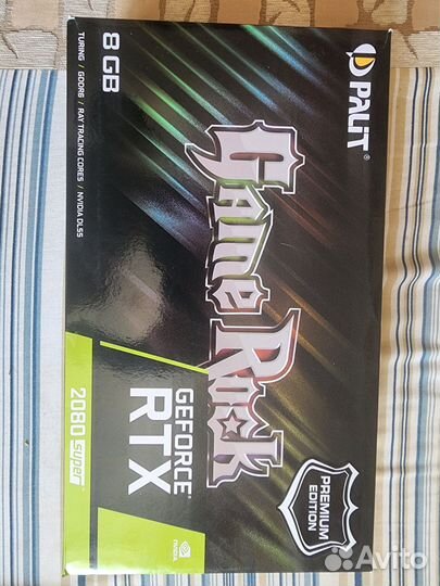 Rtx 2080 super palit game rock