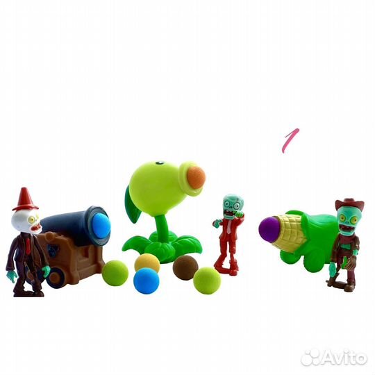 Зомби против растений 5 наборов. Цена за 1 набор