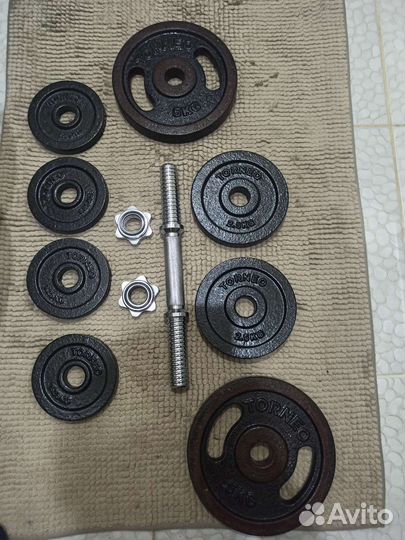 Гантели разборные