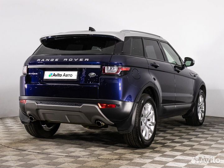 Land Rover Range Rover Evoque 2.0 AT, 2018, 106 411 км