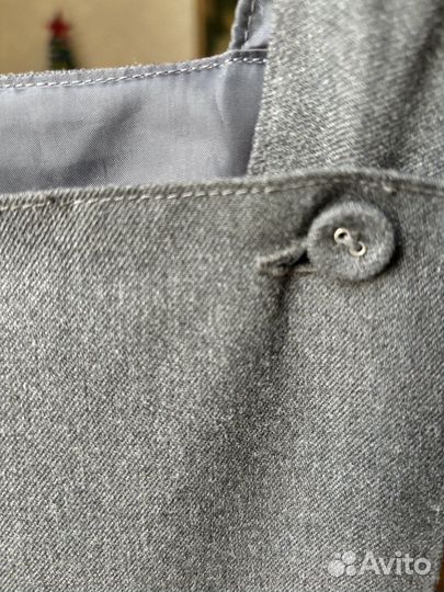 Школьная форма для девочки сарафан 134 серая M & S