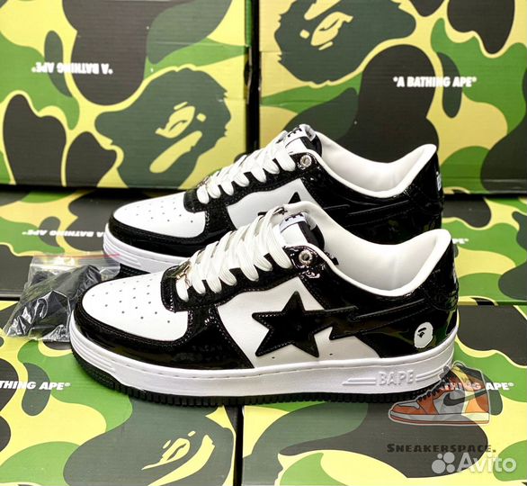 Кроссовки bape sta