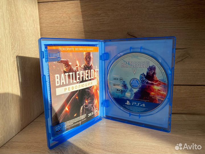 Battlefield 5 ps4 диск