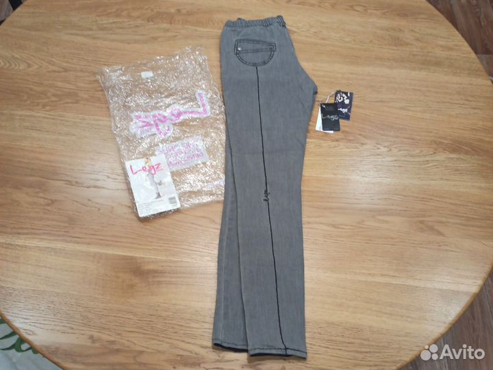 Джинсовые легинсы. Стрейч джинсы. Франция