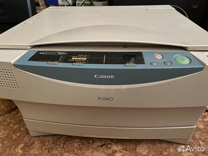 Копир лазерный Canon PC860 рабочий