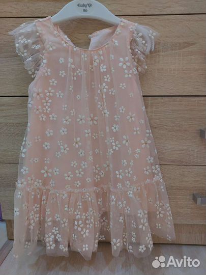 Платье для девочки р.92