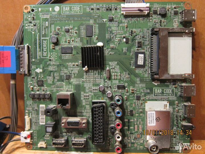 Материнские платы телевизора