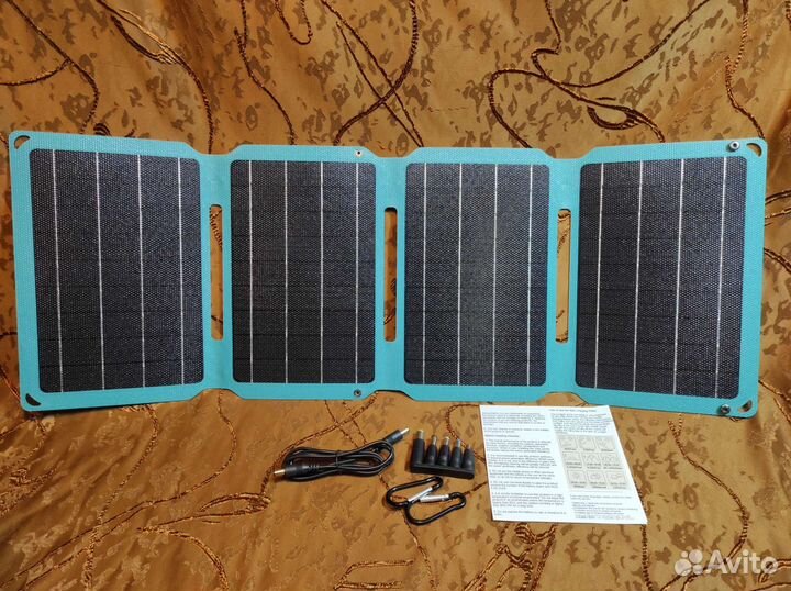 Солнечная батарея 28W складная для тф и Ноутов