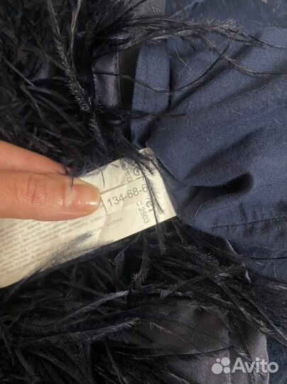 Платье бархатное Gulliver