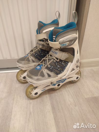 Ролики rollerblade + шлем в подарок