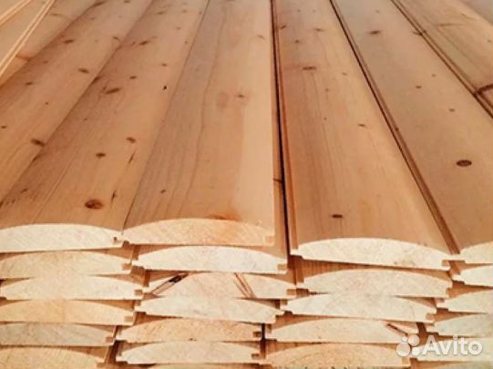 Имитация бревна блок хаус ширина 110