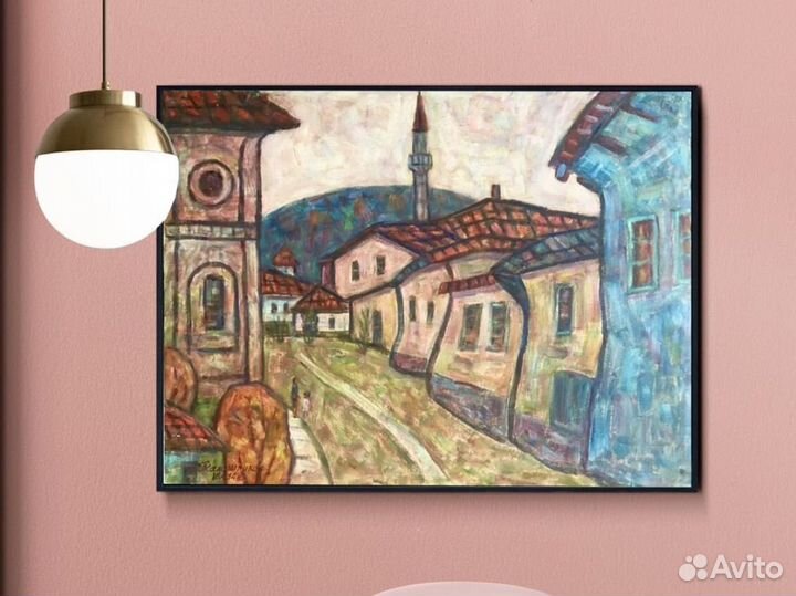 Картина маслом на холсте 