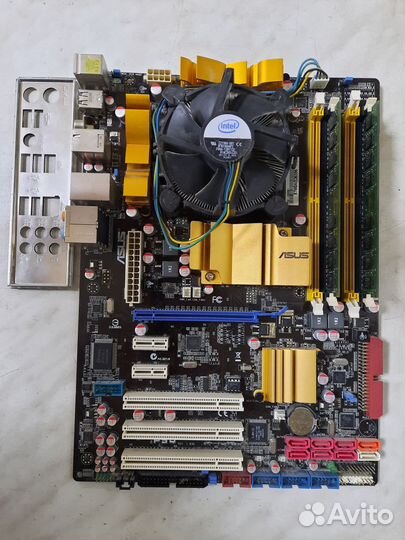 Asus P5Q+Core2quad Q9400+4Gb RAM