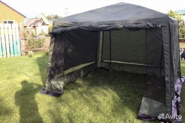 Шатёр карповый усиленный новый + юбка