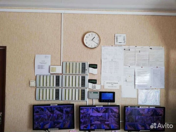 Пожарная сигнализация, охрана и видеонаблюдение