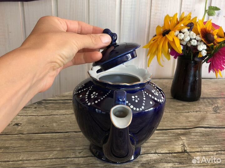 Чайник заварочный фарфоровый СССР