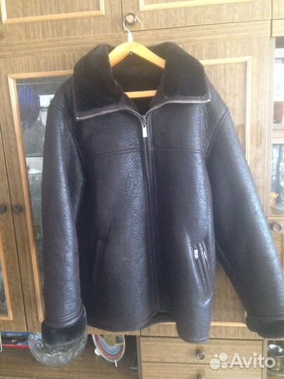 Мужская меховая зимняя куртка