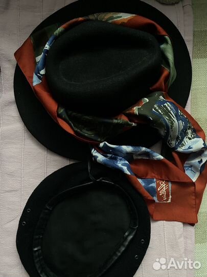 Шляпа h&m и винтажный берет. В доставке